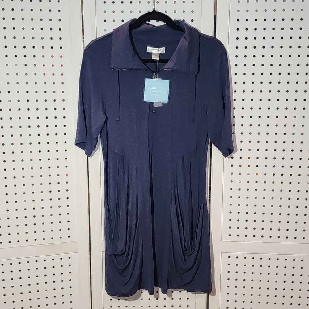 Christopher & Banks MP Relaxed Leisure Large Pockets Dress NWT